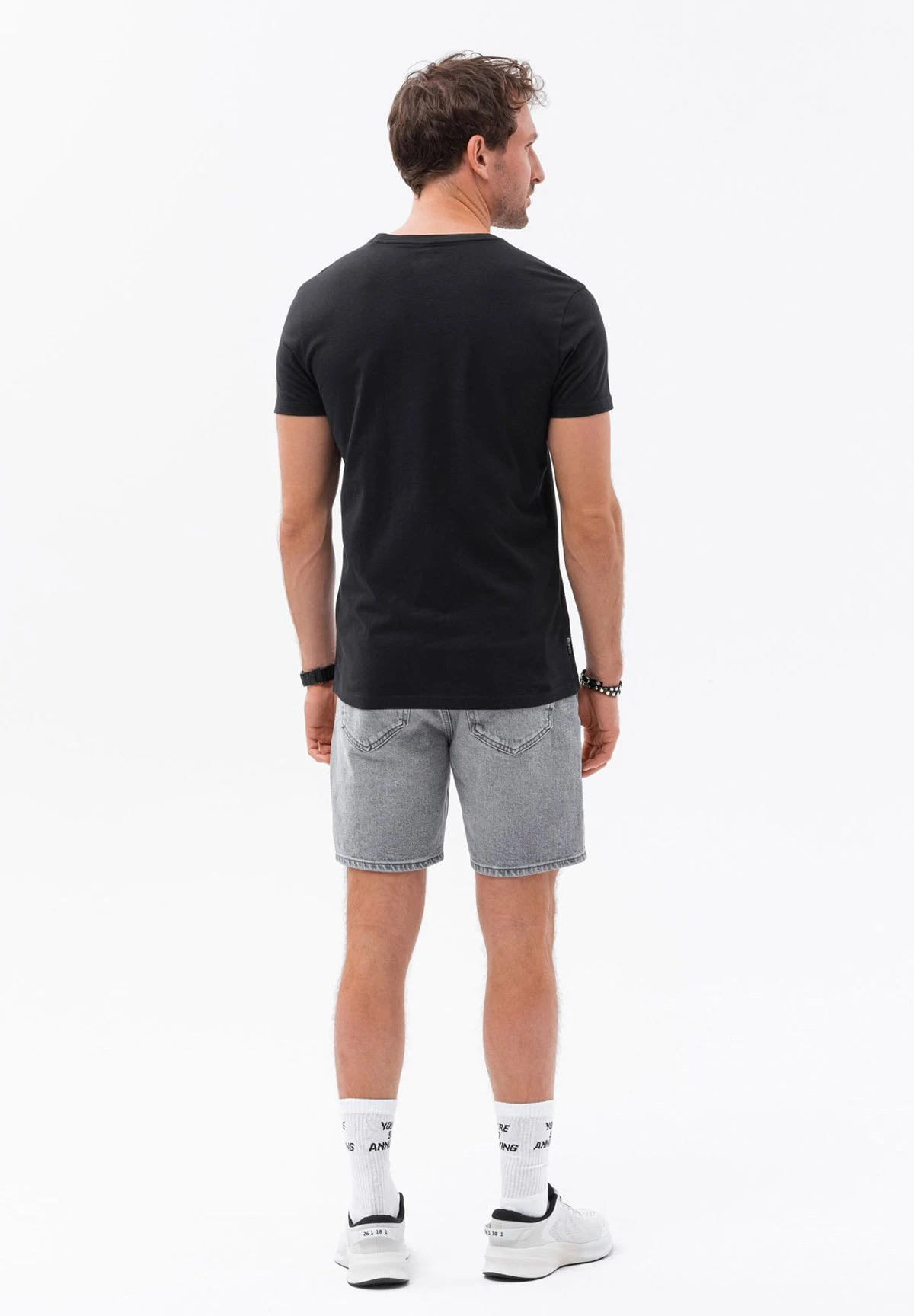 Printed- T-Shirt Con Stampa - Black 3 Printed- T-Shirt Con Stampa - Black - immagine 3