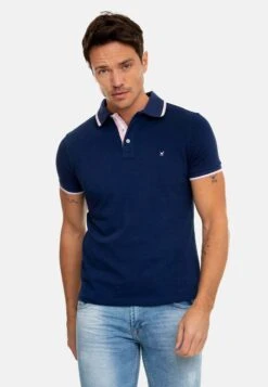 Logo Embroidery Detail On The ChestPoloMedieval Navy Uomo T-shirt E Polo W1S22P002-K13