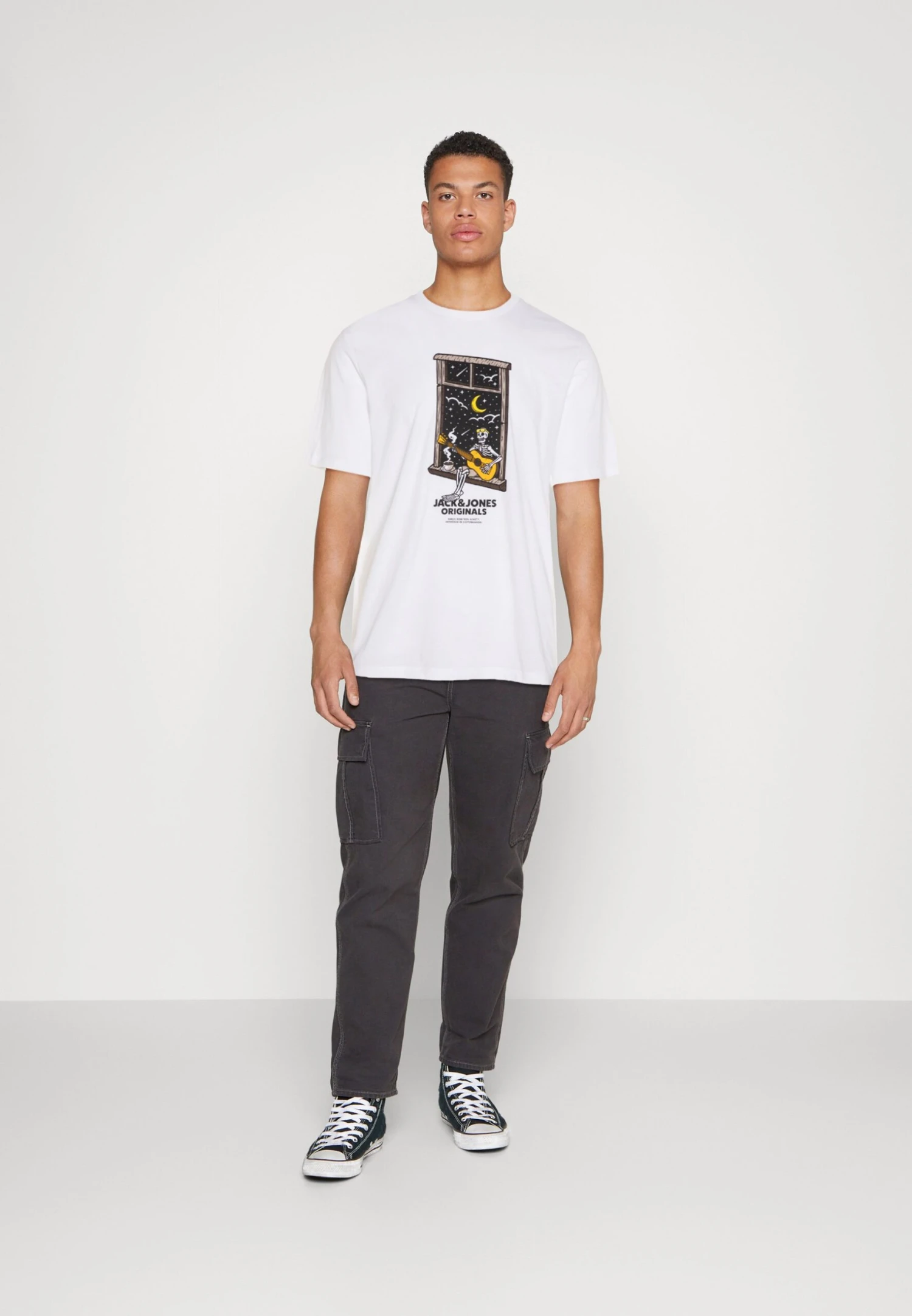 Jack & Jones Jorafterlife Tee Ss Crew Neck SnT-Shirt Con StampaBright White Uomo T-shirt E Polo JA222O5E1-A11 2 Jack & Jones Jorafterlife Tee Ss Crew Neck SnT-Shirt Con StampaBright White Uomo T-shirt E Polo JA222O5E1-A11 - immagine 2