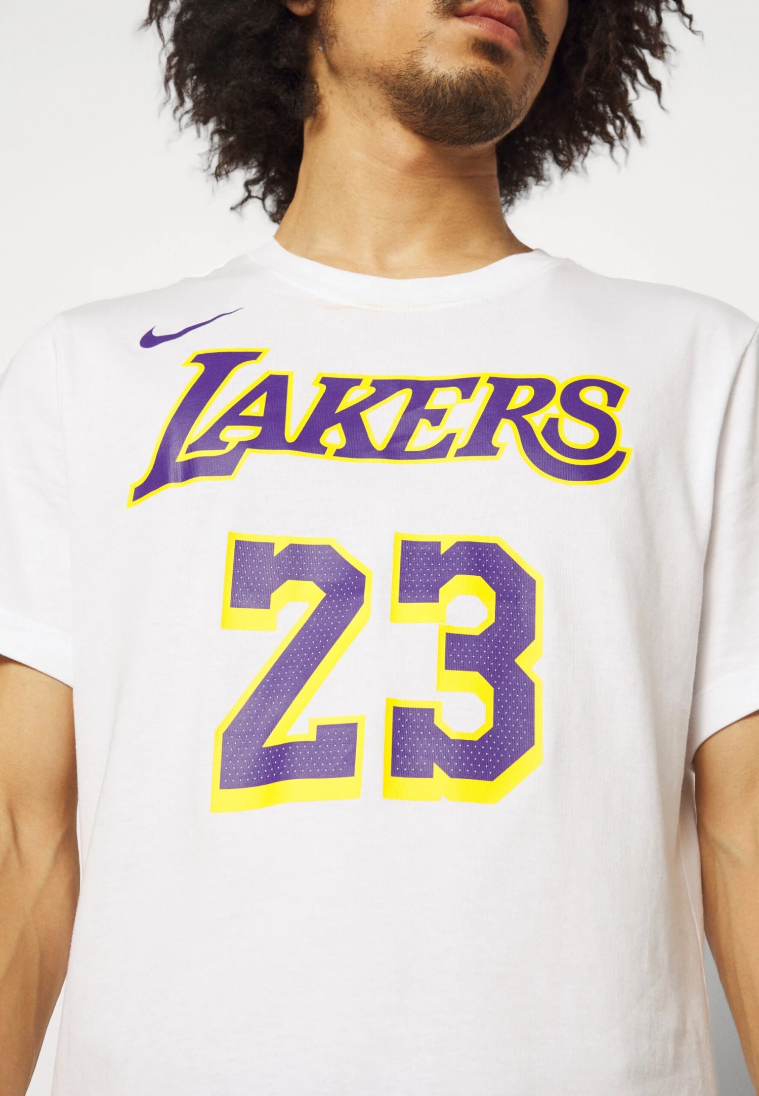 Nike Performance Nba Los Angeles Lakers Lebron James TeeSquadraWhite Uomo T-shirt E Polo N1242D4X1-A13 8 Nike Performance Nba Los Angeles Lakers Lebron James TeeSquadraWhite Uomo T-shirt E Polo N1242D4X1-A13 - immagine 8