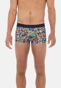 Hom VittorioCulotteNavy Print Uomo Intimo H1282O09P-T11