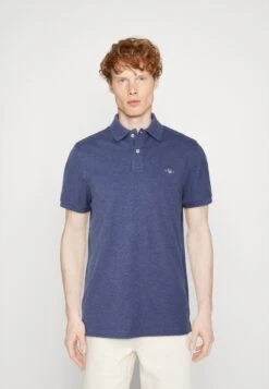 Gant Reg ShieldPoloDark Jeansblue Melange Uomo T-shirt E Polo GA322P07I-K13