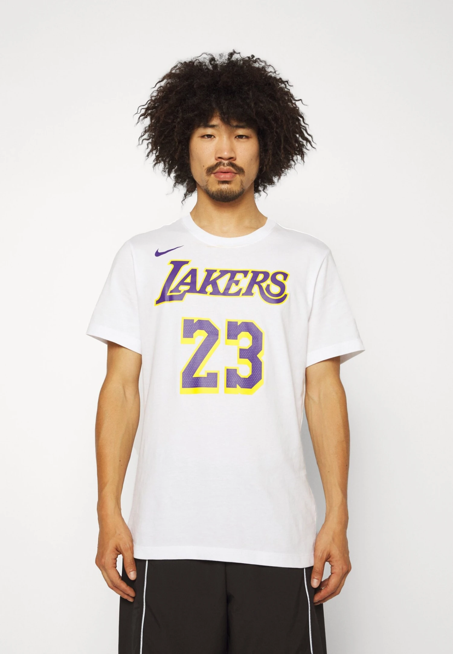 Nike Performance Nba Los Angeles Lakers Lebron James TeeSquadraWhite Uomo T-shirt E Polo N1242D4X1-A13 3 Nike Performance Nba Los Angeles Lakers Lebron James TeeSquadraWhite Uomo T-shirt E Polo N1242D4X1-A13 - immagine 3