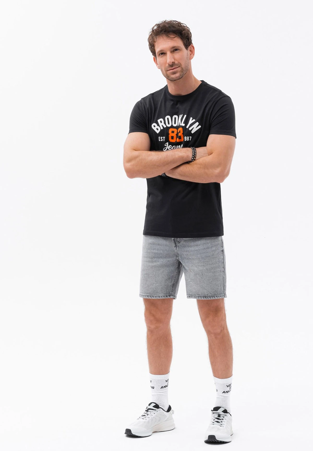 Printed- T-Shirt Con Stampa - Black 2 Printed- T-Shirt Con Stampa - Black - immagine 2