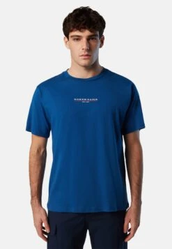 North Sails Confort DayT-Shirt BasicBlau Uomo T-shirt E Polo NO622O04K-K11